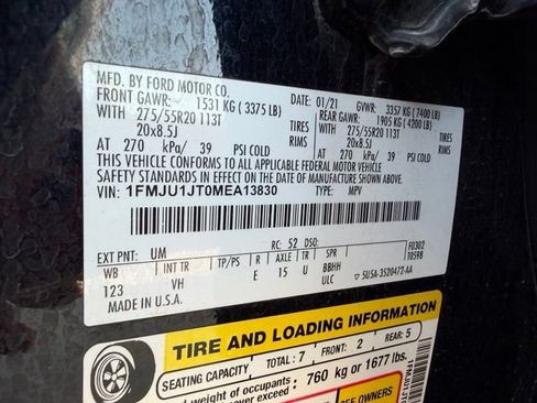 Used 2021 Ford Expedition XLT AWD/4WD image 11
