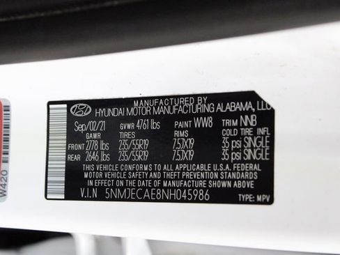Used 2022 Hyundai Tucson Limited w/ Cargo Package AWD/4WD image 24