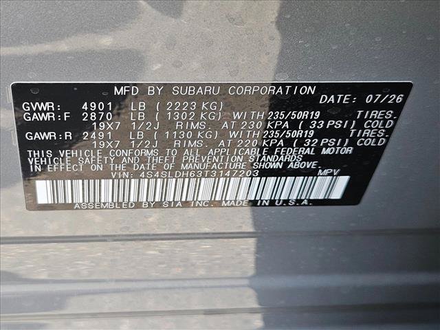 New 2026 Subaru Forester Sport AWD/4WD image 17