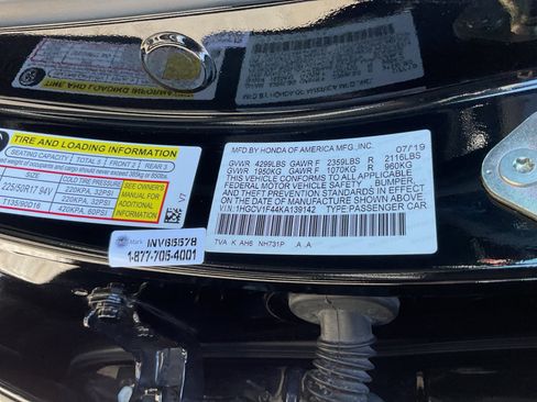 Used 2019 Honda Accord EX image 27