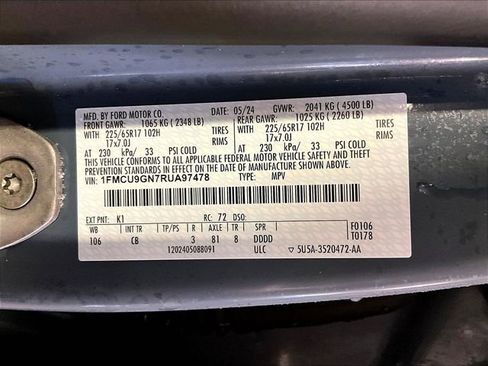 Used 2024 Ford Escape Active image 33