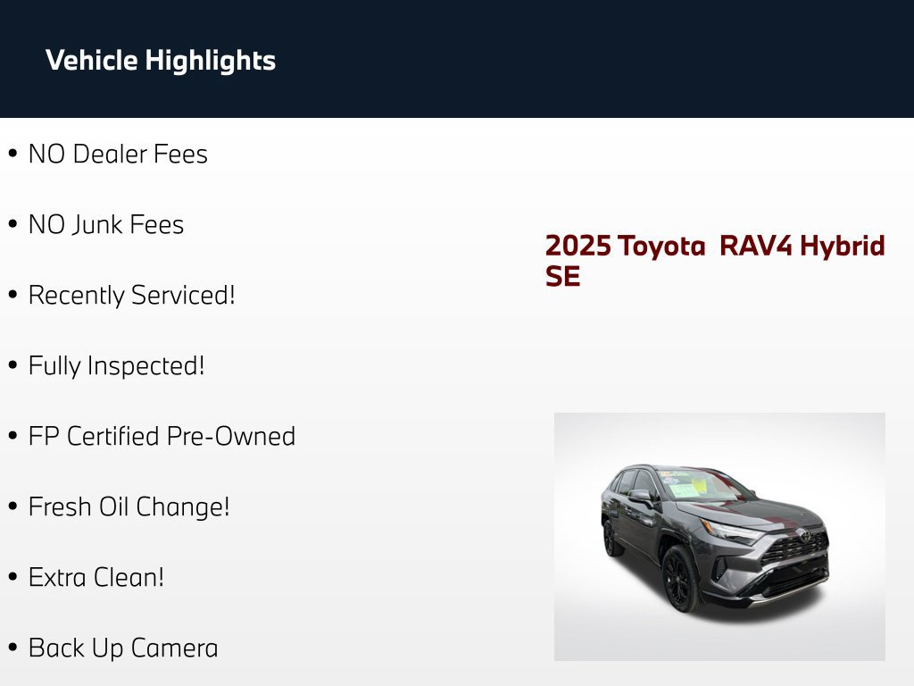 Used 2025 Toyota RAV4 SE AWD/4WD image 57