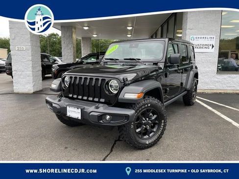 Used 2021 Jeep Wrangler Unlimited Sport AWD/4WD image 1