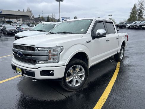 Used 2018 Ford F150 Platinum w/ Technology Package image 1
