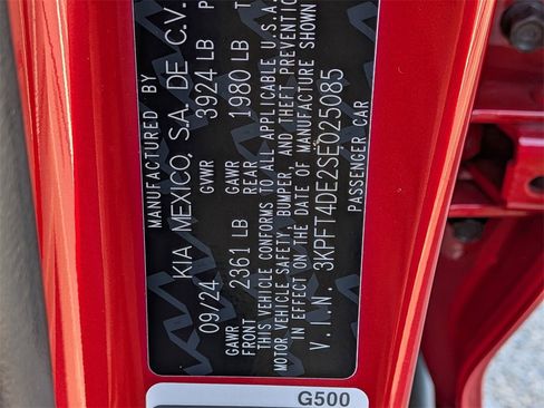 New 2025 Kia K4 LXS image 52