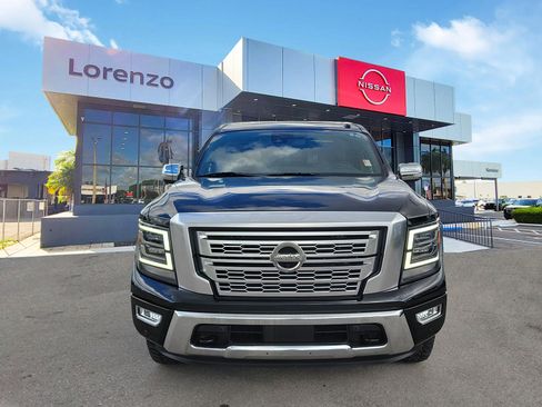 Used 2021 Nissan Titan Platinum Reserve w/ Moonroof Package image 2