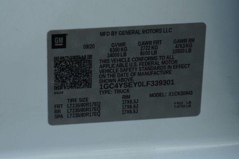 Used 2020 Chevrolet Silverado 3500 W/T w/ WT Convenience Package AWD/4WD image 39