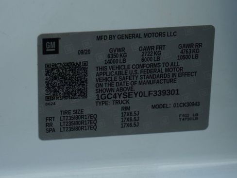 Used 2020 Chevrolet Silverado 3500 W/T w/ WT Convenience Package image 39