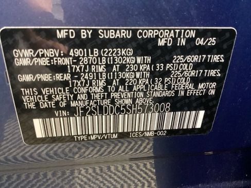 Certified 2025 Subaru Forester Premium w/ Protection Package image 14