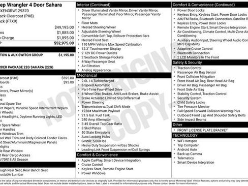 Used 2024 Jeep Wrangler Sahara image 35