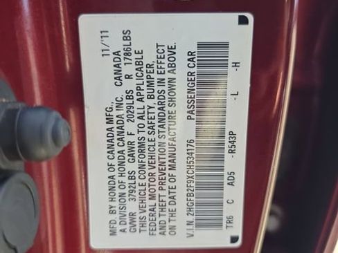 Used 2012 Honda Civic EX-L image 18