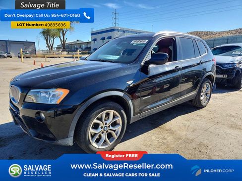 Used 2012 BMW X3 xDrive35i AWD/4WD image 1