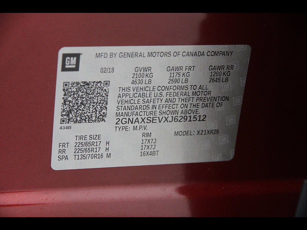 Used 2018 Chevrolet Equinox LT AWD/4WD image 21