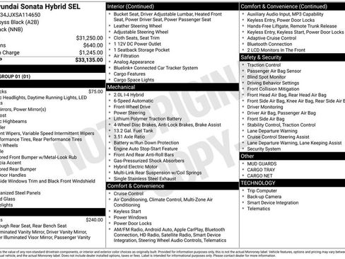 Certified 2025 Hyundai Sonata SEL FWD image 23