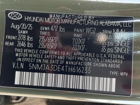 New 2026 Hyundai Tucson SE image 34