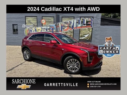 Used 2024 Cadillac XT4 Premium Luxury w/ Active Safety Package AWD/4WD image 1