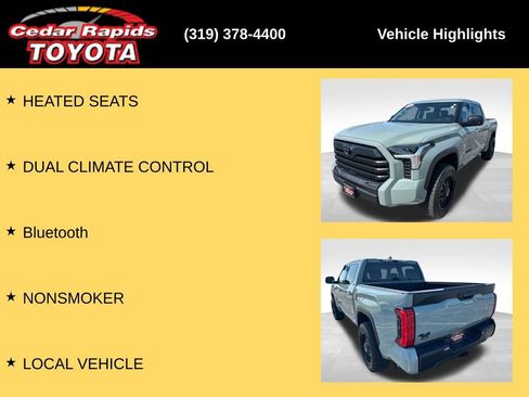 Used 2024 Toyota Tundra SR5 w/ SR5 Premium Package AWD/4WD image 15