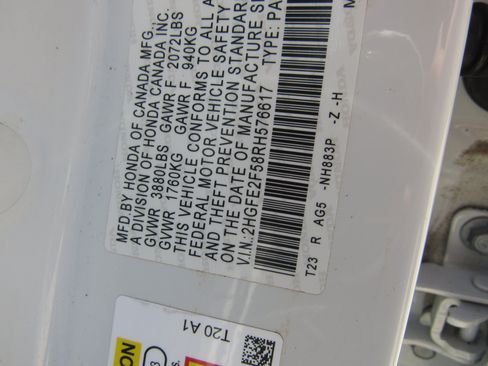 Certified 2024 Honda Civic Sport image 26