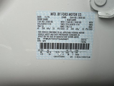 New 2026 Ford Explorer Active w/ Active Comfort Package image 28