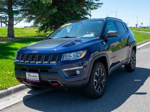Used 2021 Jeep Compass Trailhawk AWD/4WD image 1