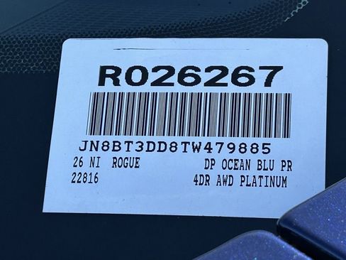 New 2026 Nissan Rogue Platinum image 23