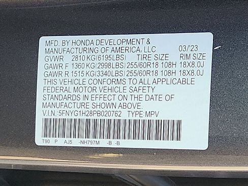 Used 2023 Honda Pilot LX image 26