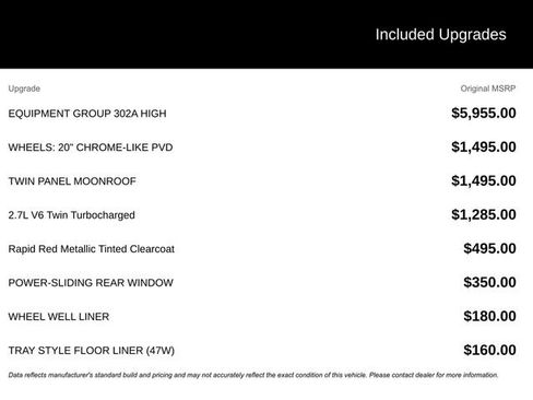 Certified 2022 Ford F150 XLT w/ Equipment Group 302A High image 2