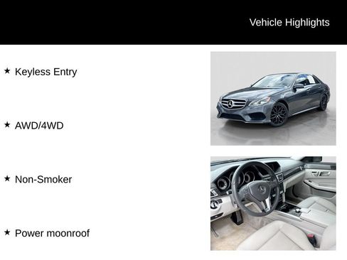 Used 2014 Mercedes-Benz E 350 4MATIC Sedan image 10
