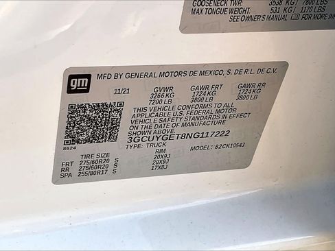 Used 2022 Chevrolet Silverado 1500 LTZ AWD/4WD image 19