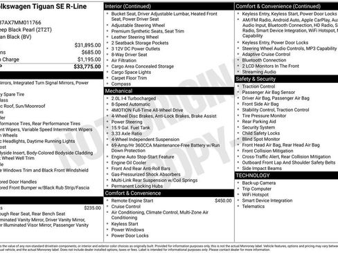 Used 2021 Volkswagen Tiguan SE R-Line image 30