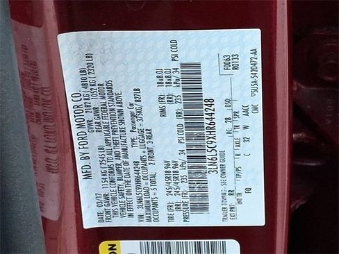 Used 2017 Lincoln MKZ Select w/ Select Plus Package image 27