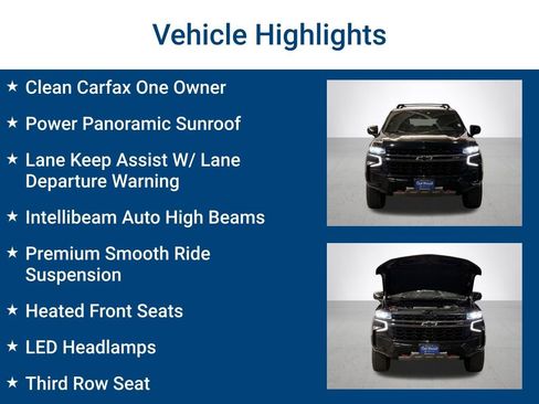 Used 2022 Chevrolet Tahoe Z71 AWD/4WD image 3