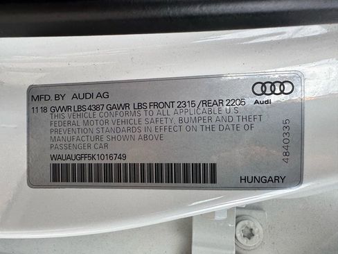 Used 2019 Audi A3 2.0T Premium w/ Convenience Package image 41