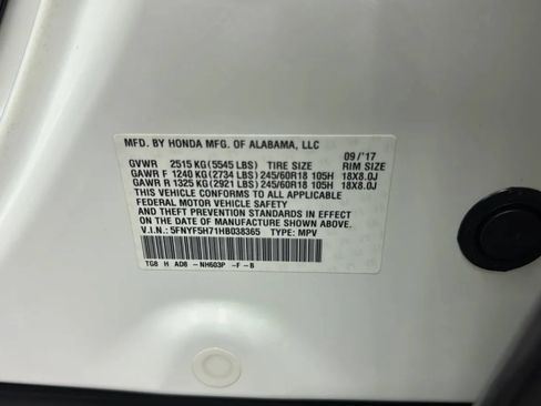 Used 2017 Honda Pilot EX-L image 24