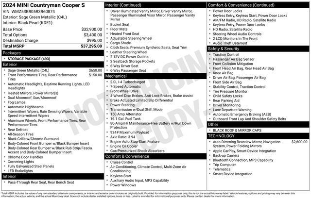 Used 2024 MINI Cooper Countryman S FWD image 35