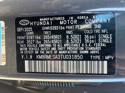 Used 2026 Hyundai Palisade Calligraphy AWD/4WD image 25