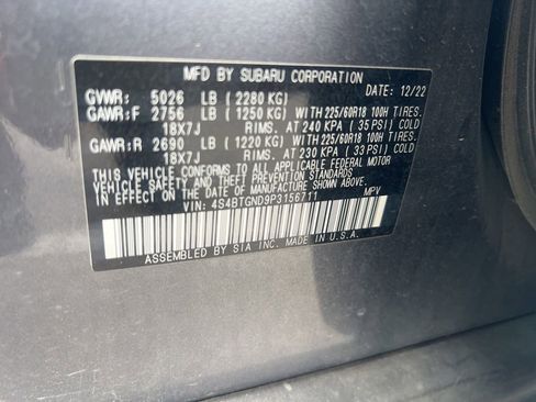 Used 2023 Subaru Outback Limited XT AWD/4WD image 6