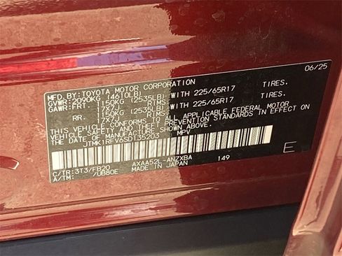 Certified 2025 Toyota RAV4 LE image 14