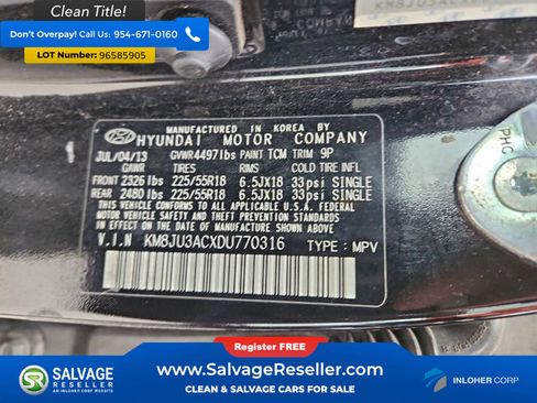 Used 2013 Hyundai Tucson Limited image 17