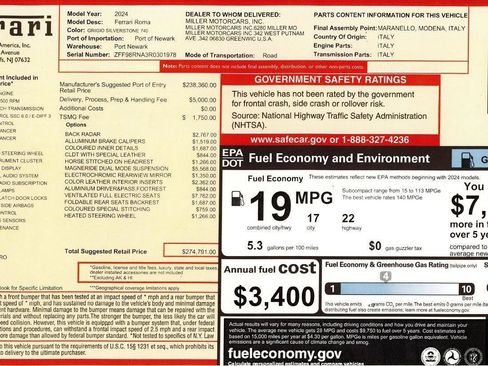 Certified 2024 Ferrari Roma image 2