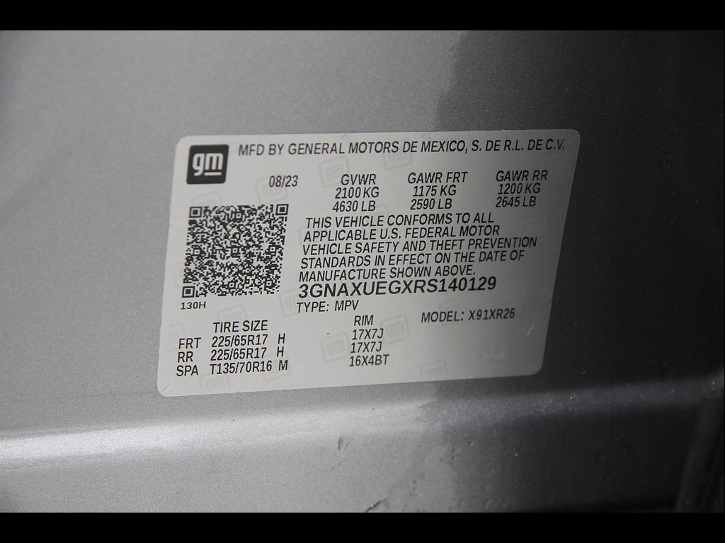 Certified 2024 Chevrolet Equinox LT AWD/4WD image 23