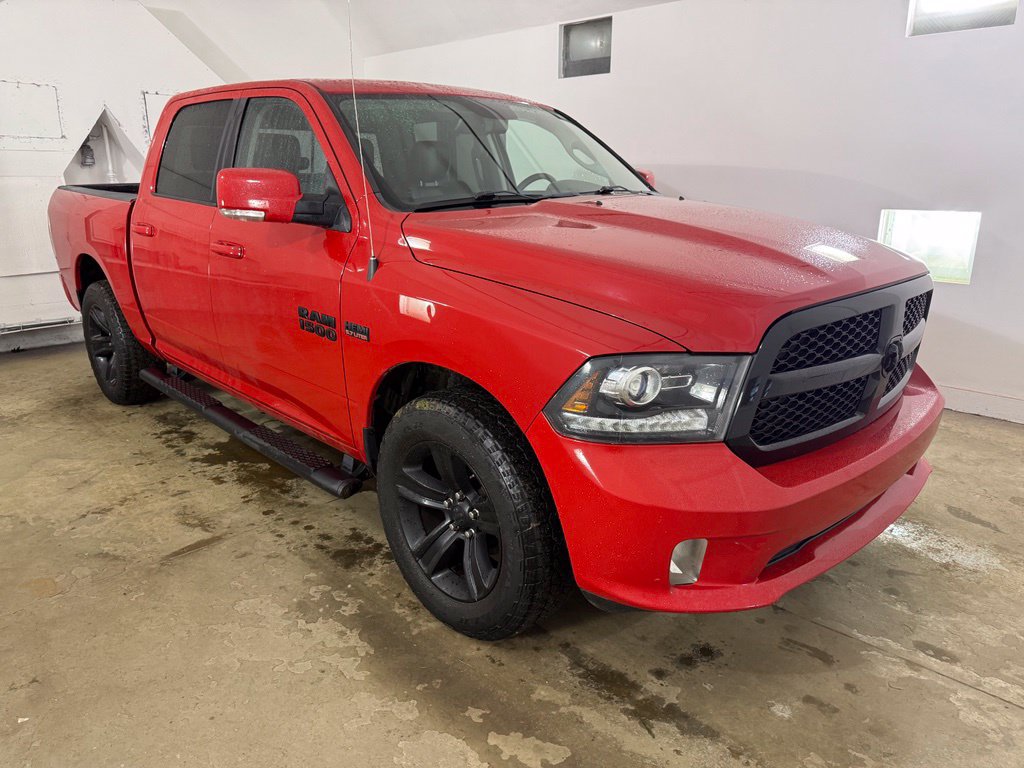 Used 2018 RAM 1500 Sport w/ Quick Order Package 26Q Night AWD/4WD image 8
