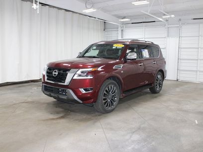 Used 2022 Nissan Armada Platinum w/ Captain's Chairs Package