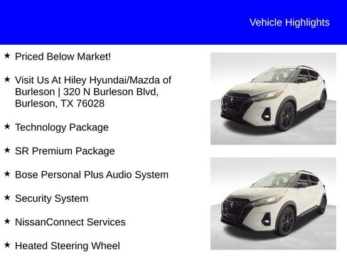 Used 2021 Nissan Kicks SR w/ SR Premium Package image 10