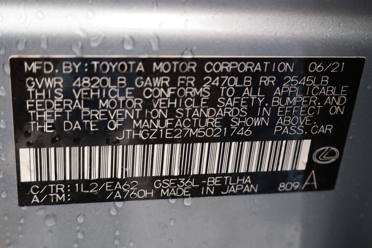 Used 2021 Lexus IS 350 F Sport w/ Accessory Package 2 AWD/4WD image 19