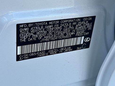 New 2026 Lexus IS 350 F Sport image 26