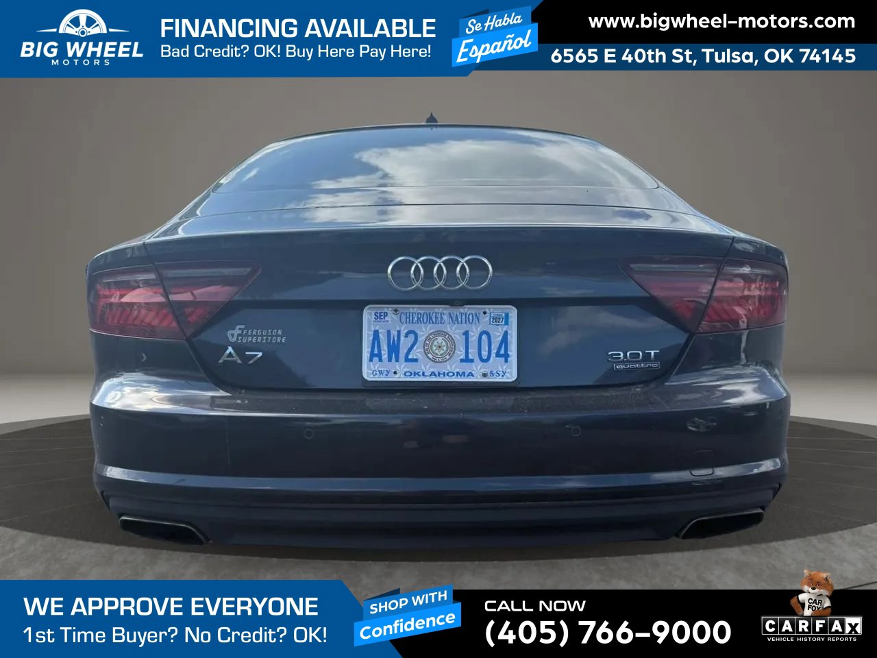 Used 2016 Audi A7 3.0T Prestige w/ Comfort Seating Package AWD/4WD image 4