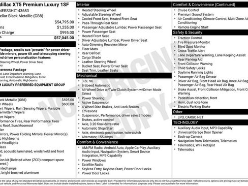 Certified 2017 Cadillac XT5 Premium Luxury image 41