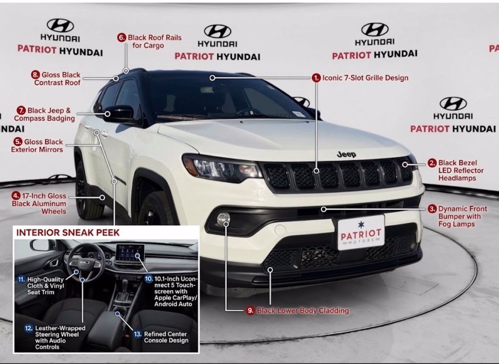 Used 2023 Jeep Compass Latitude AWD/4WD 360° Tour