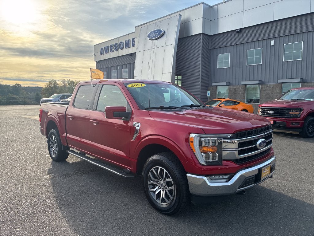 Used 2021 Ford F150 Lariat w/ Trailer Tow Package AWD/4WD image 12